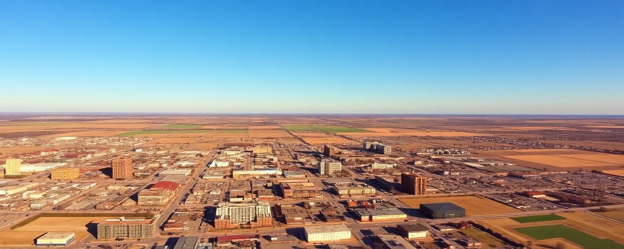 Lubbock, Texas cityscape